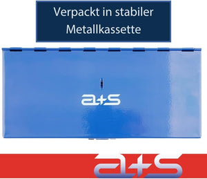 a+s Gewindeschneider-Set, 32-tlg. (M3–M12)