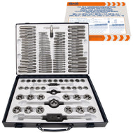 a+s Gewindeschneider-Set, 110-tlg. (M6–M12 + Zollgewinde)
