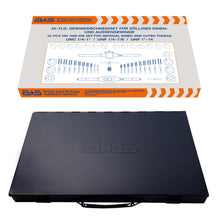 Lade das Bild in den Galerie-Viewer, a+s Gewindeschneider-Set Zoll, 45-tlg. (UNC/UNF)