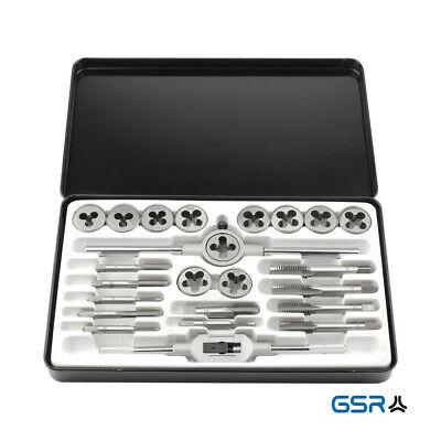 24 tlg. Gewindeschneider Set Metrisch + Metrisch Fein + Zoll - Bohrer-Outlet