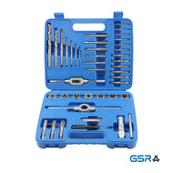Gewindeschneidsatz 40 teilig Metrisches Gewinde M3 bis M12 HSS-geschliffen - Bohrer-Outlet