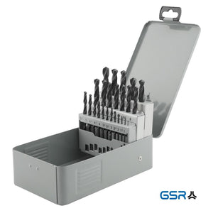 24-tlg. Spiralbohrer Sortiment Bohrer 1-10,5 mm HSS-R - Bohrer-Outlet