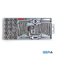 40 tlg. Gewindeschneider Set M3 - M12 - Bohrer-Outlet