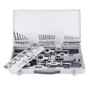 Gewindeschneid Set mit Gewindebohrern M3 - M12 HSS-G 45-teilig