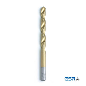 10 x Stk. Spiralbohrer Metallbohrer DIN 388 HSSG TiN (0,5 mm - 10,0 mm) - Bohrer-Outlet