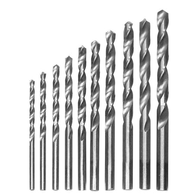 10 x Stk. Spiralbohrer Metallbohrer DIN 388 HSS-G (0,3 mm - 10,0 mm) - Bohrer-Outlet